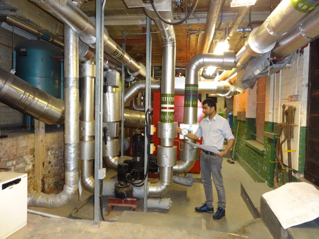 District Heating system upgrade and segregation of old and new boiler low-pressure hot water